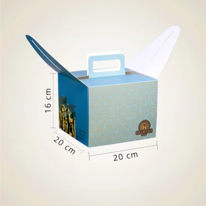 Cake boxes with handle