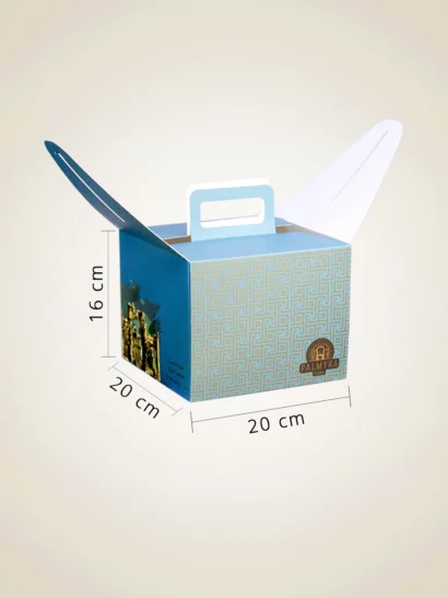 Cake boxes with handle