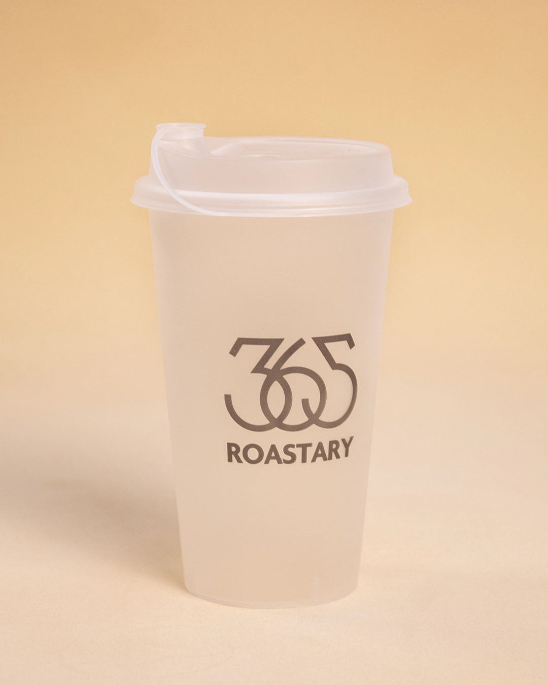 frosted plastic cups