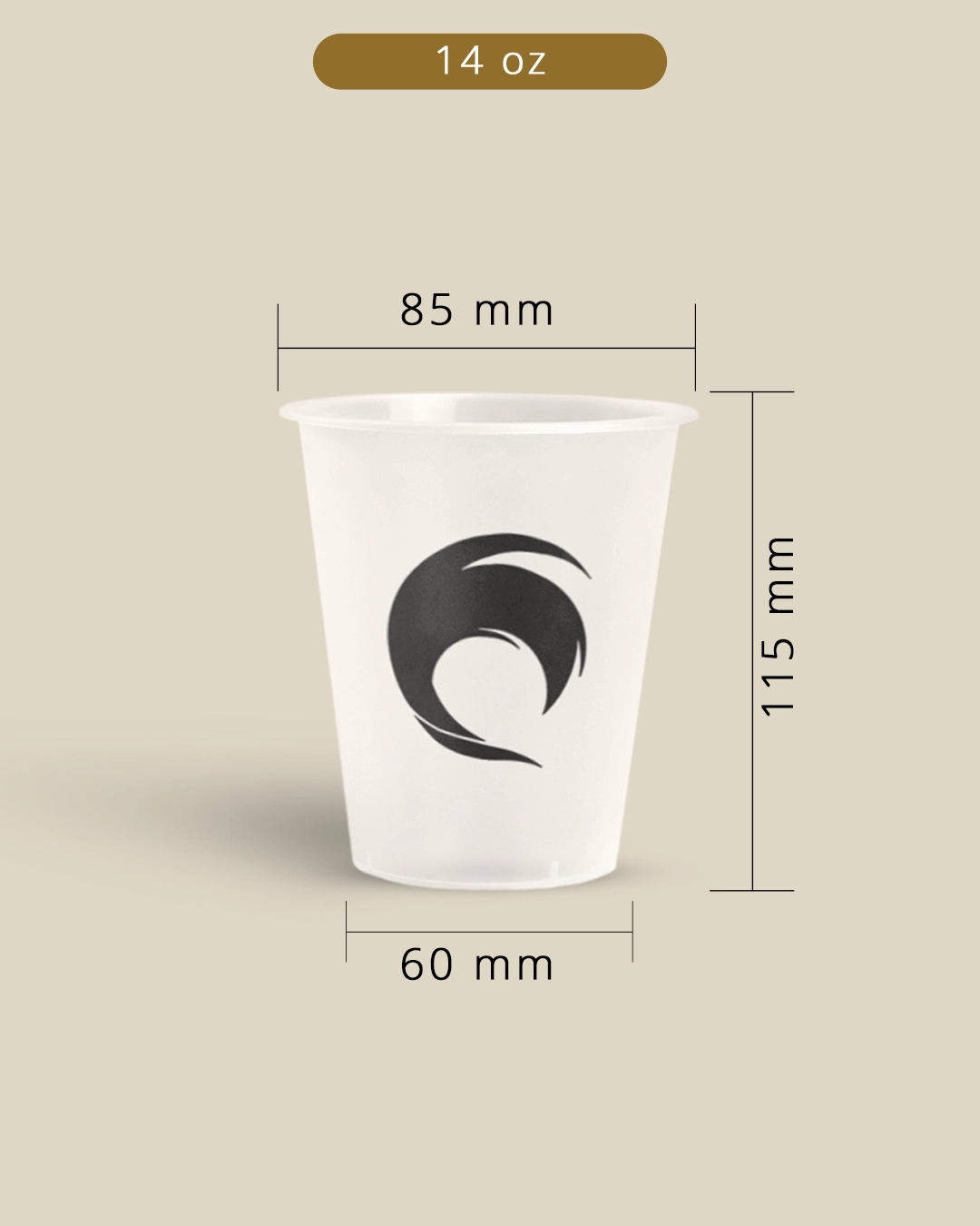 frosted plastic cups - Image 6