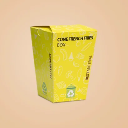 Cone French Fries Box