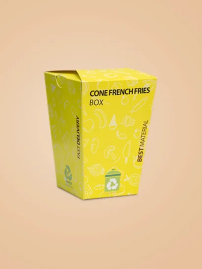 Cone French Fries Box